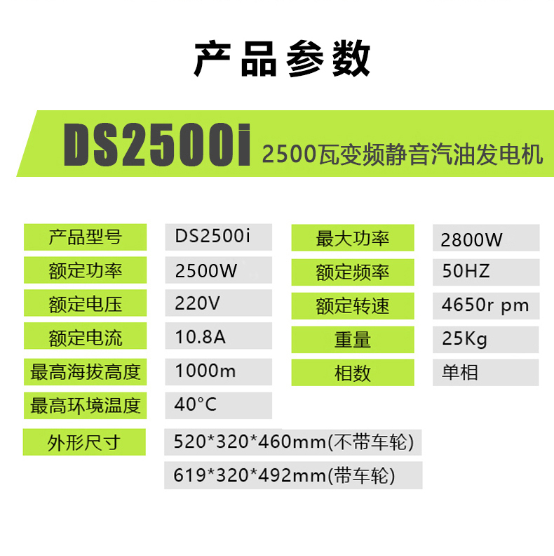 家用发电机能加多少汽油